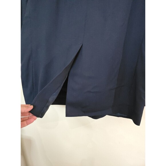 Brooks Brothers 1818 Men Blazer 45R Dark Blue Gold Buttons Classic Sport Coat - Picture 7 of 14
